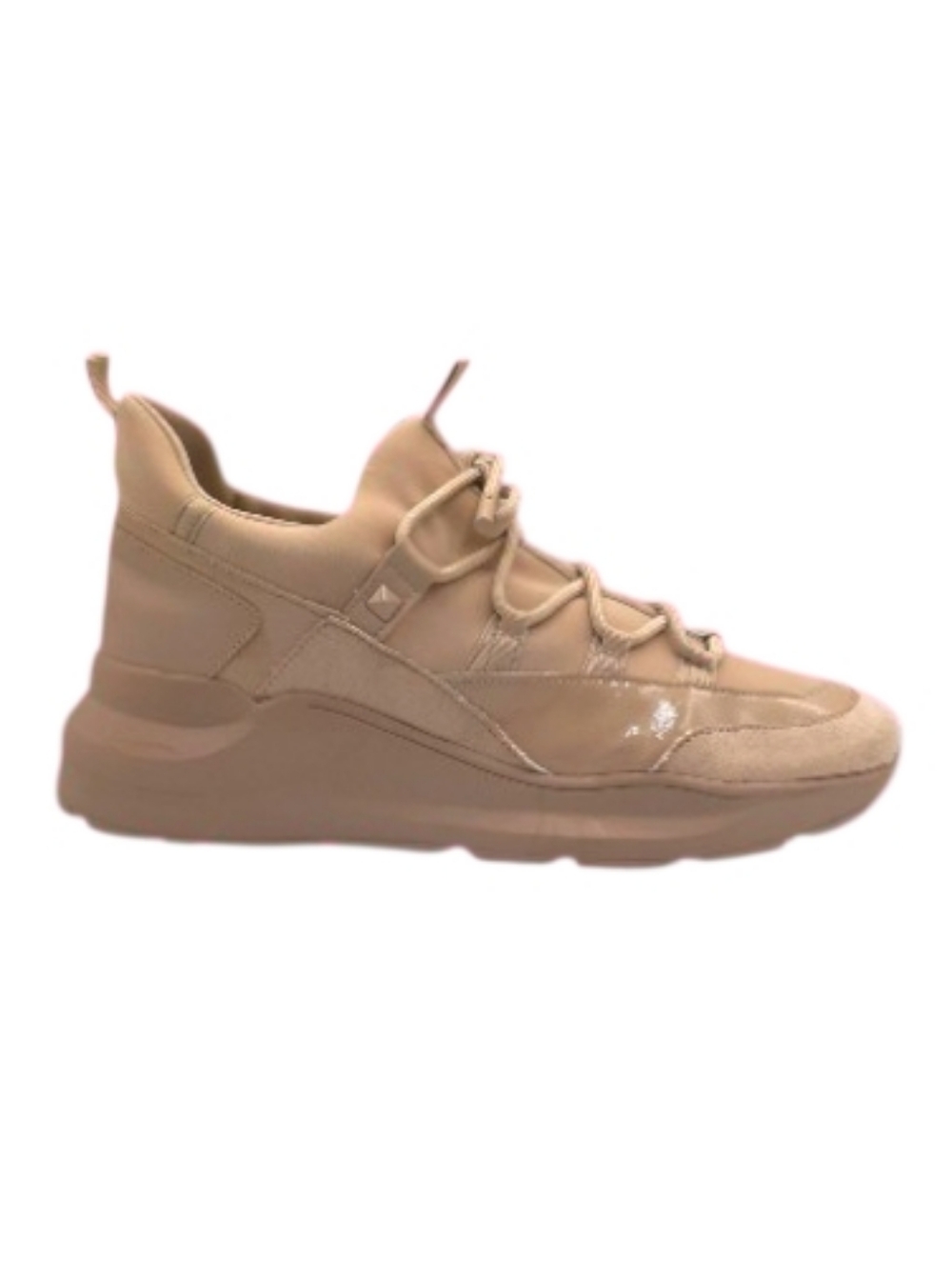 Jennifer Lopez Beige Athleisure Sneakers Women's Size 10